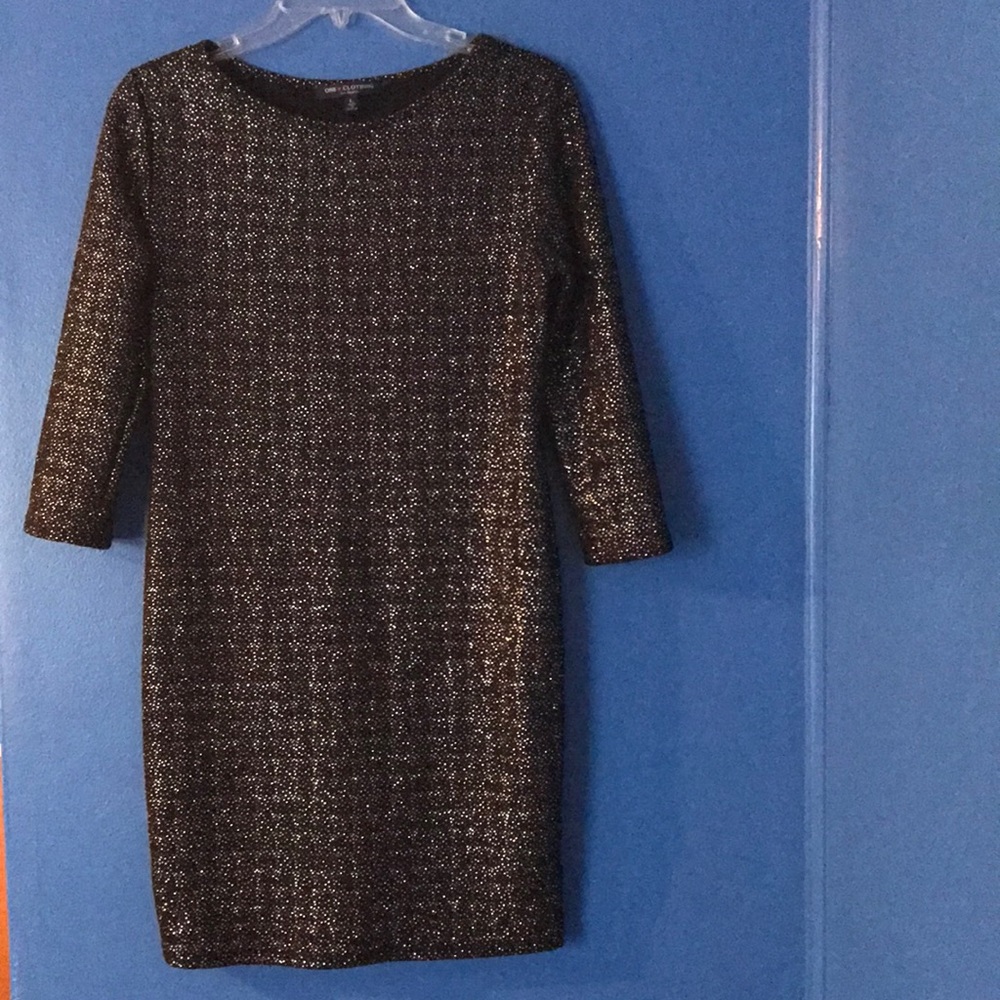 One❤️ Clothing Twinkling Black Dress